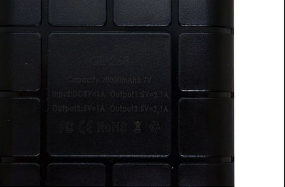 Повербанк MOBILE POWER QL-268 черный 20000 mAh Польша