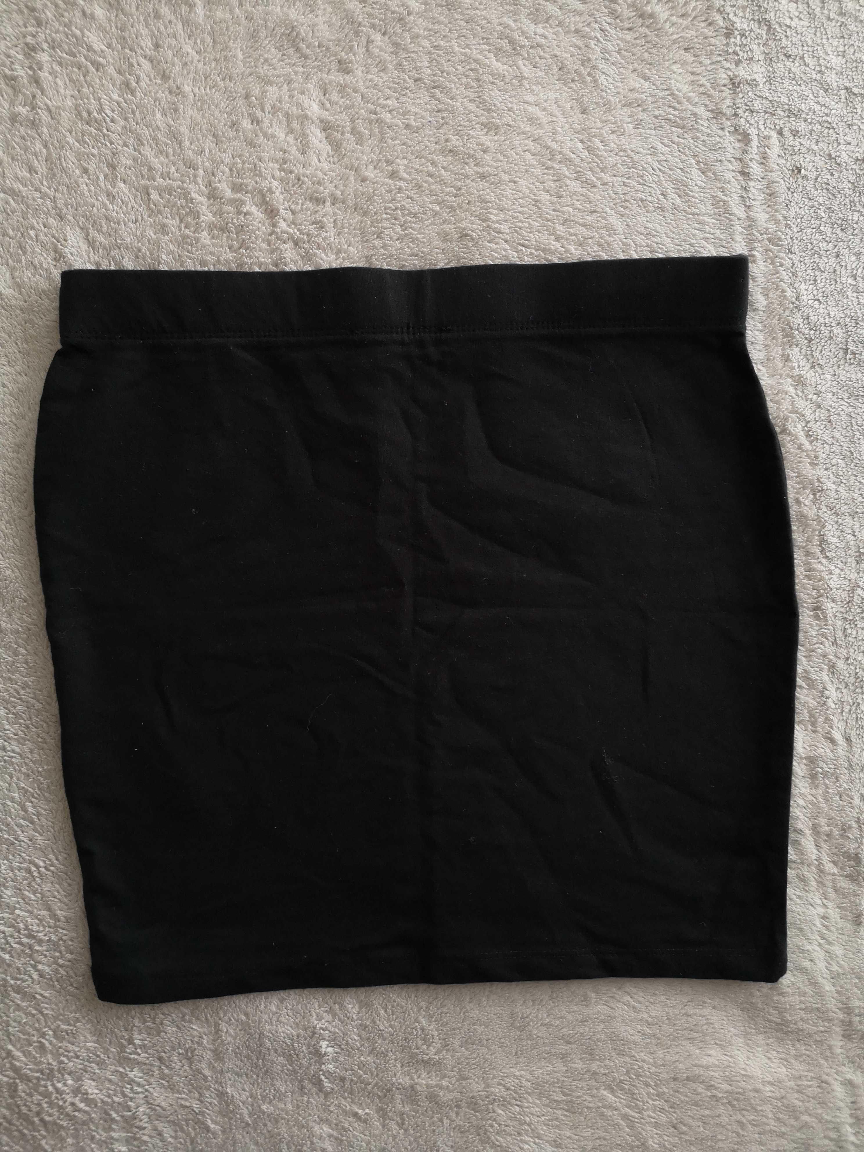 Czarna dresowa spódnica Fishbone 38 jak nowa