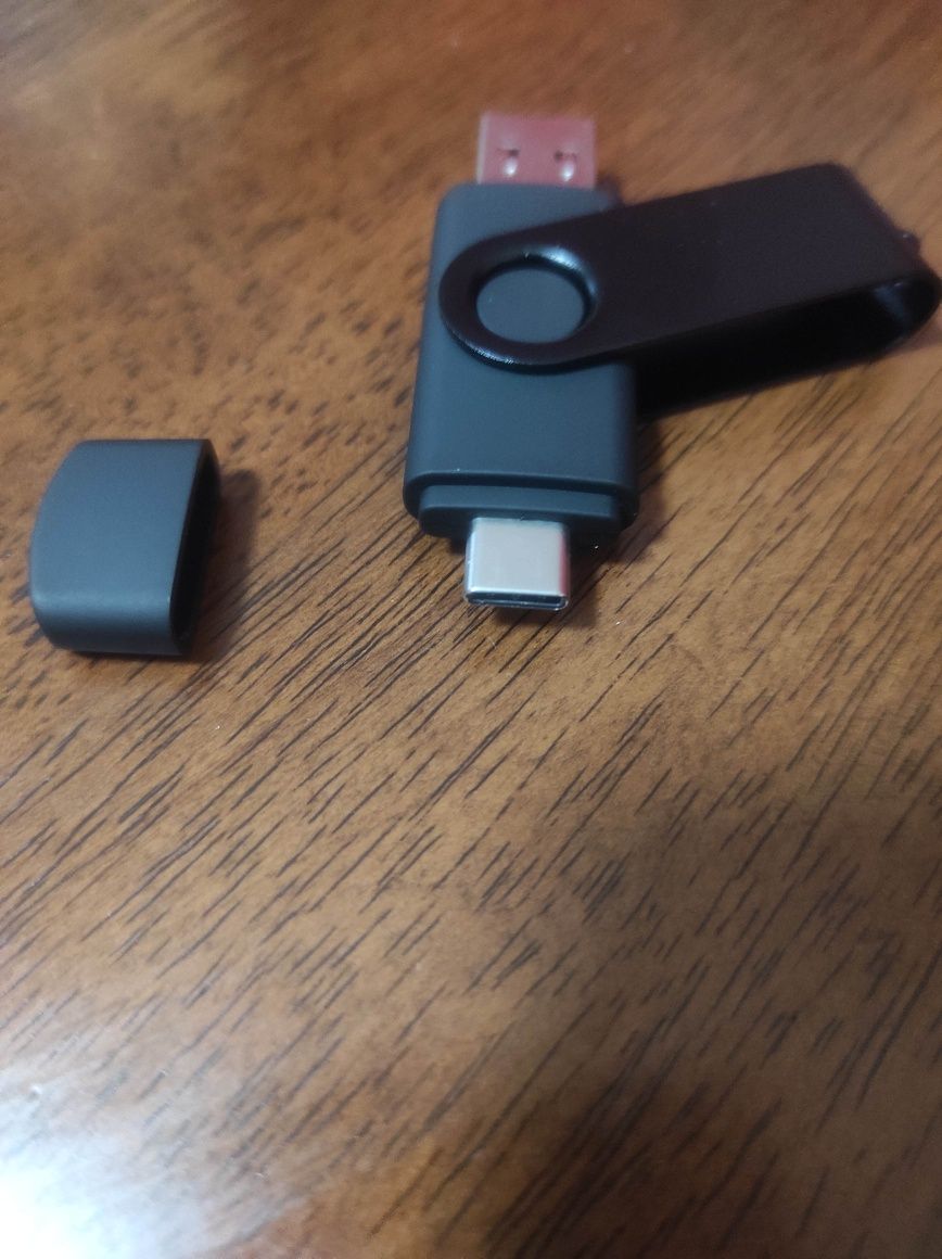 Flash Drive pen USB OTG 64 GB, 2 em 1.