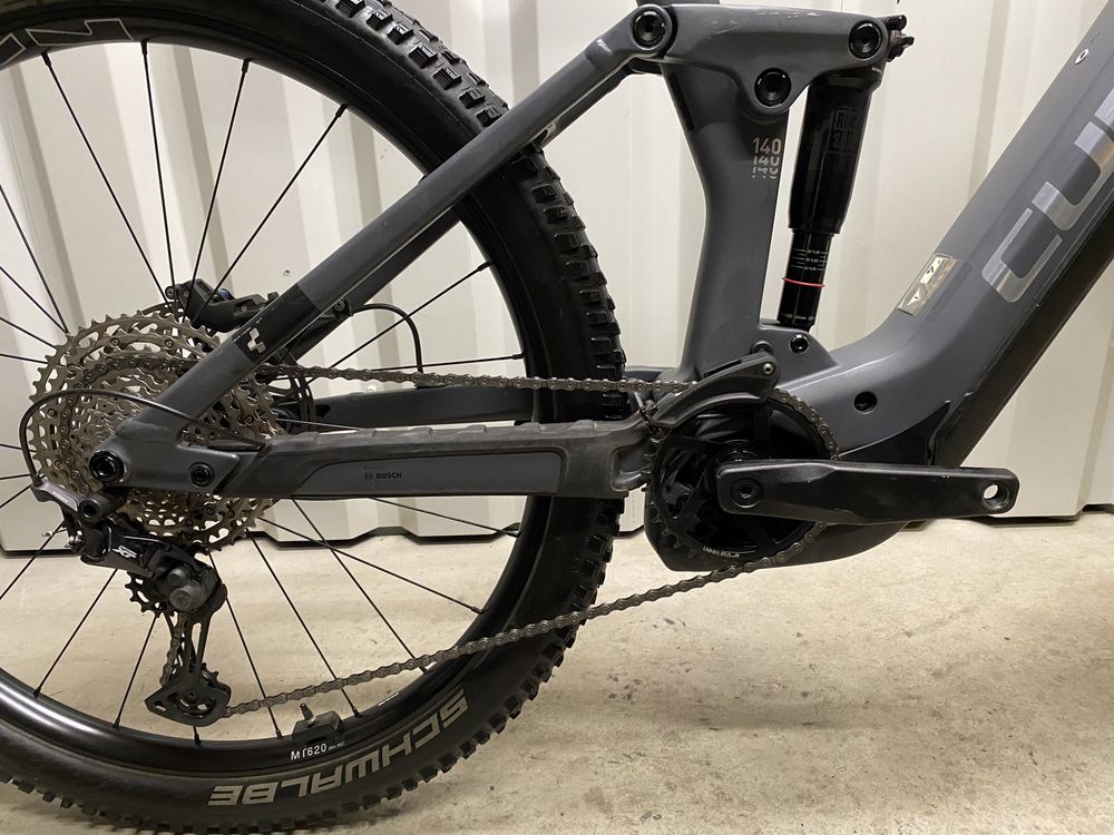 Електровелосипед Двухпідвісний карбон E-bike Cube Stereo Race 140 R