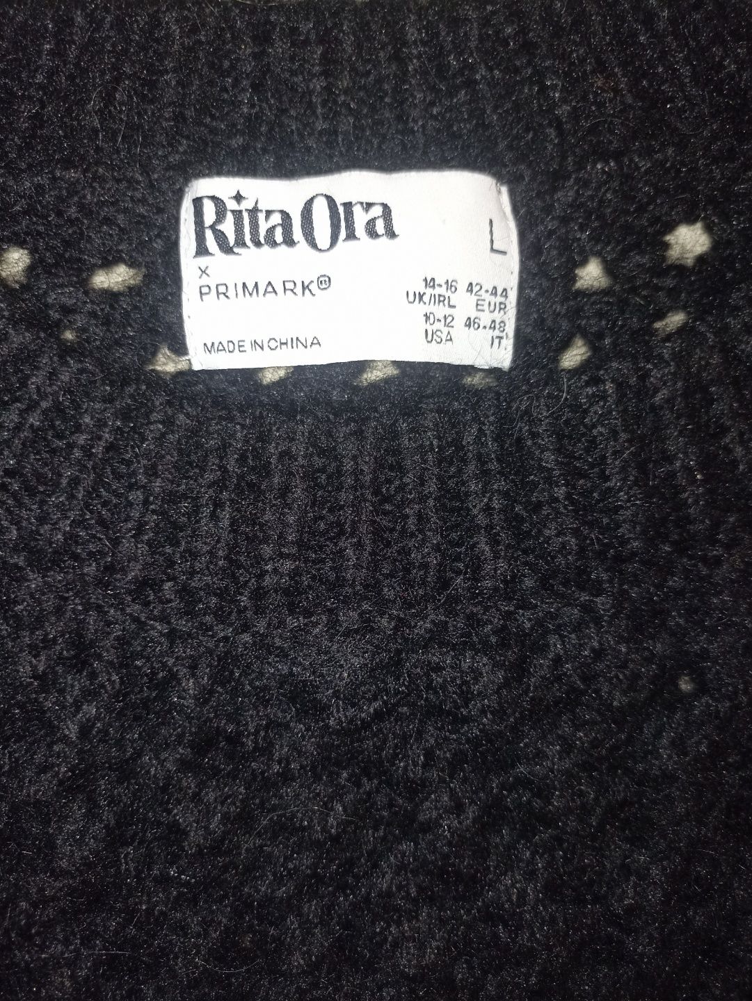 Шикарний актуальний светр rita ora & primark оверсайз, альпака
