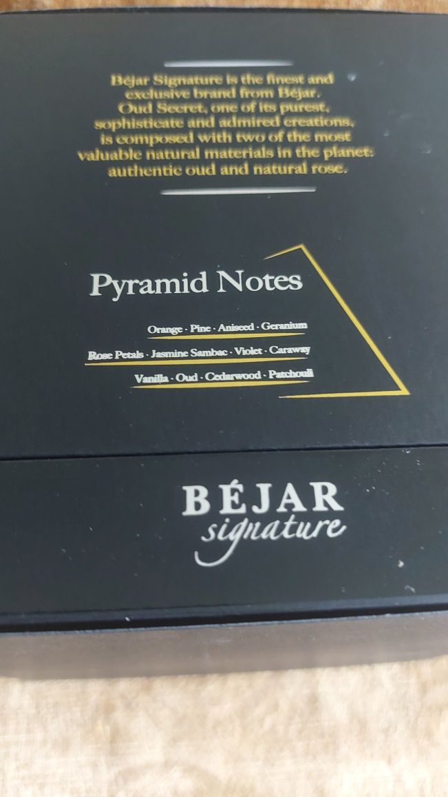 Oud Secret Béjar Signature 75 ml Eau de Parfum