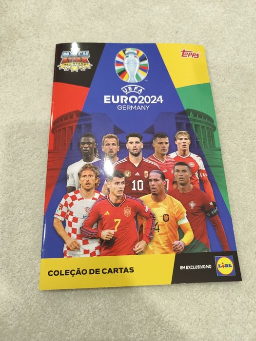 Caderneta Lidl Euro 2024 - Topps - Completa - Rigorosamente Nova