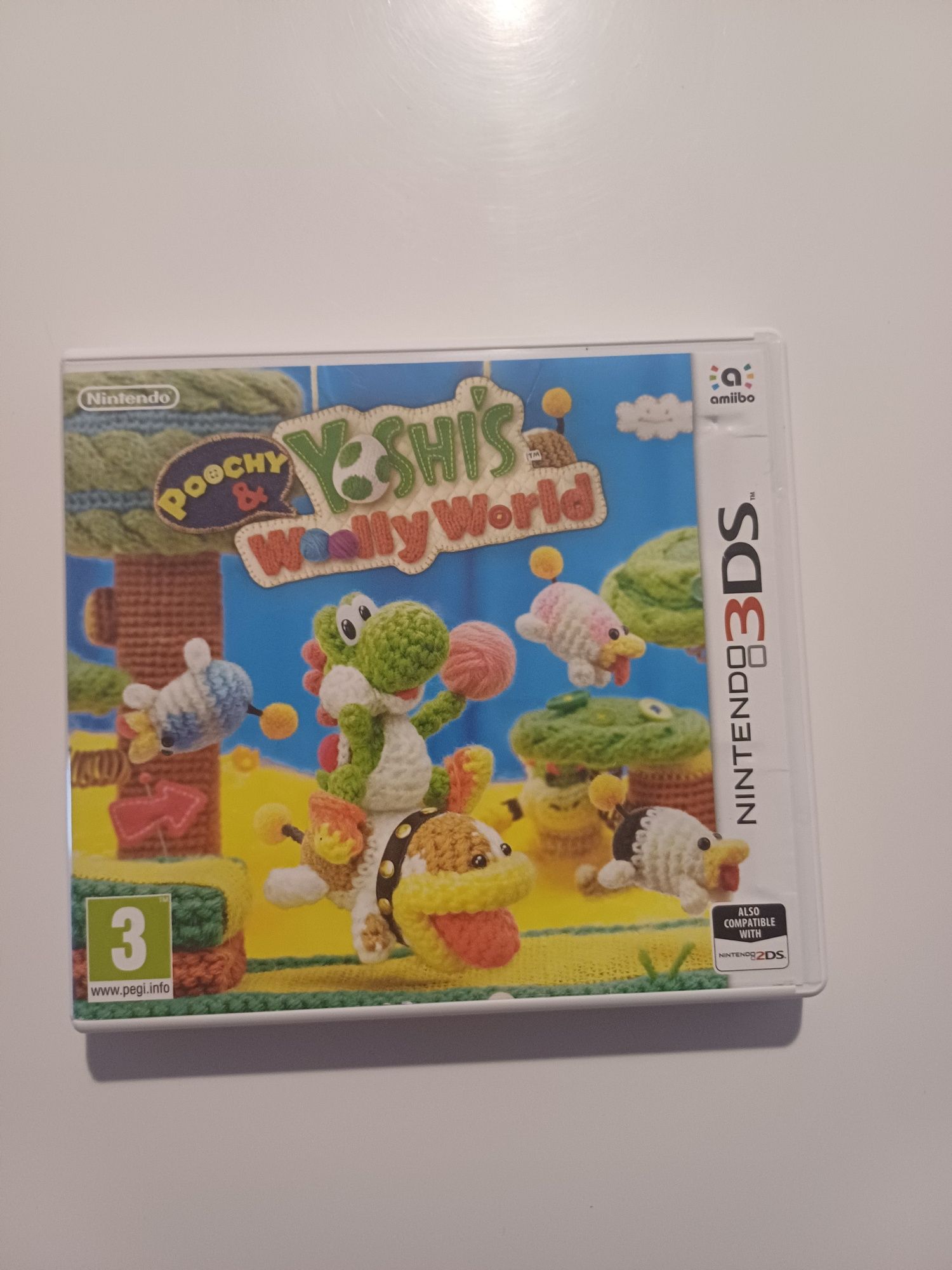 Poochy and Yoshi's Woolly World Nintendo 3Ds angielska