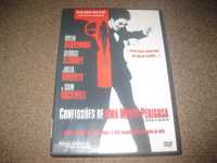 DVD "Confissões de uma Mente Perigosa" com George Clooney