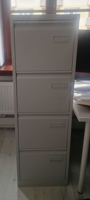 Szafa kartotekowa na akta osobowe szara