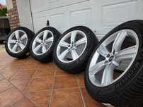 Alufelgi Koła Audi A8 D5 D4 Q3 Q5 4N0#601#025J Zima Michelin 22r