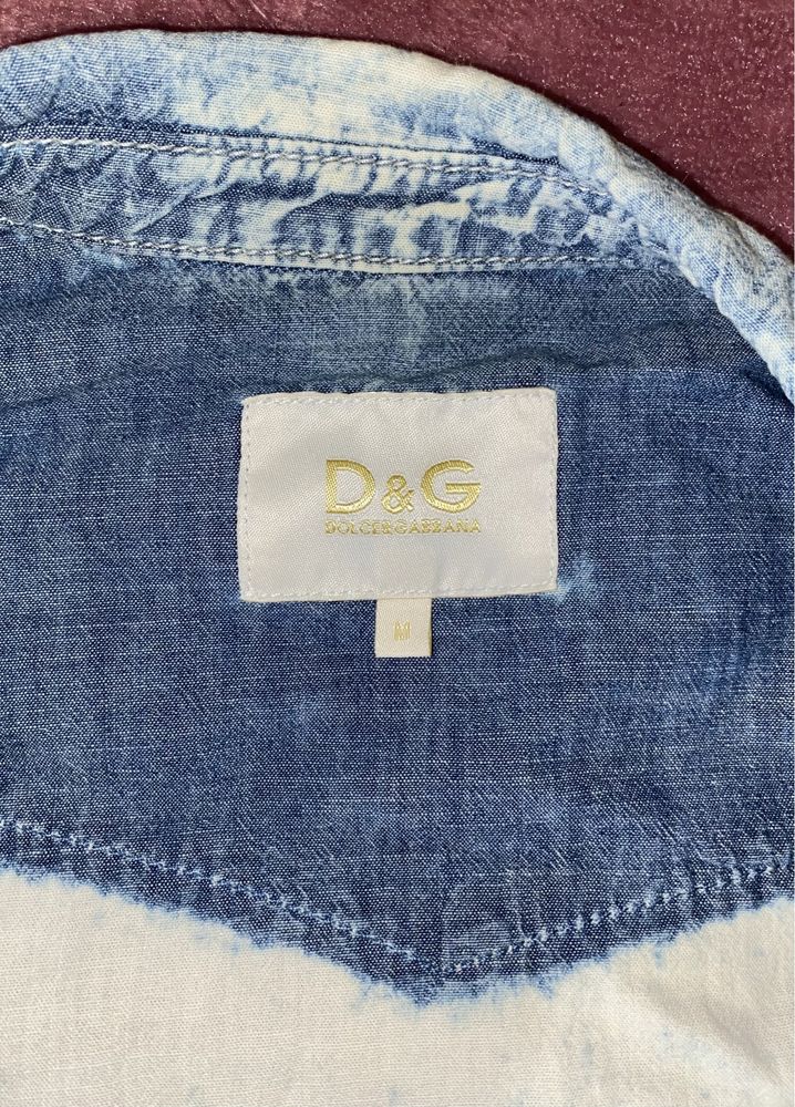 Винтажная рубашка dolce & gabbana