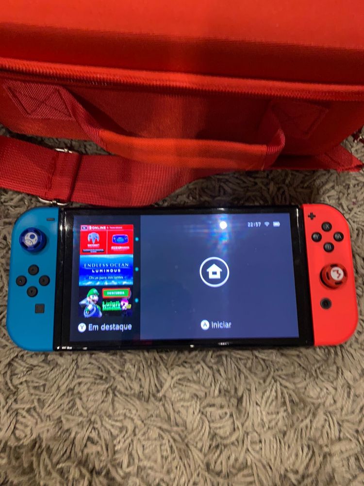 nintendo switch oled novo
