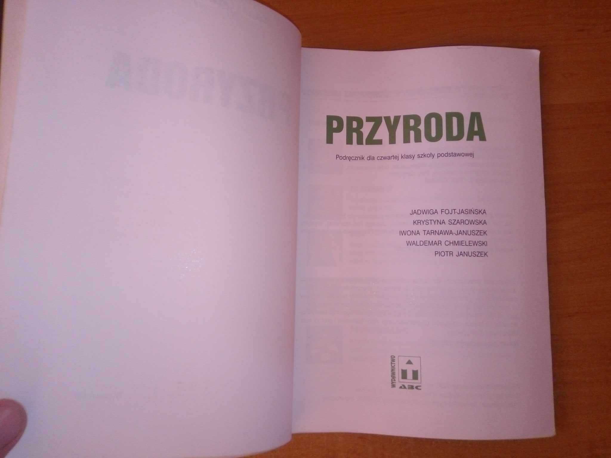 Przyroda 4 podręcznik ucznia dla 4 klasa szkoły podstawowej (2004) ABC