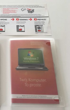 MS Windows 7 Home Premium DVD oryginał PL