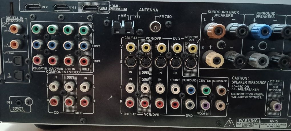 Home Theater Surround Onkyo TX-SR505 7.1