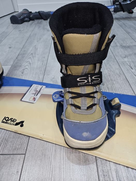 Deska snowboardowa  z butami