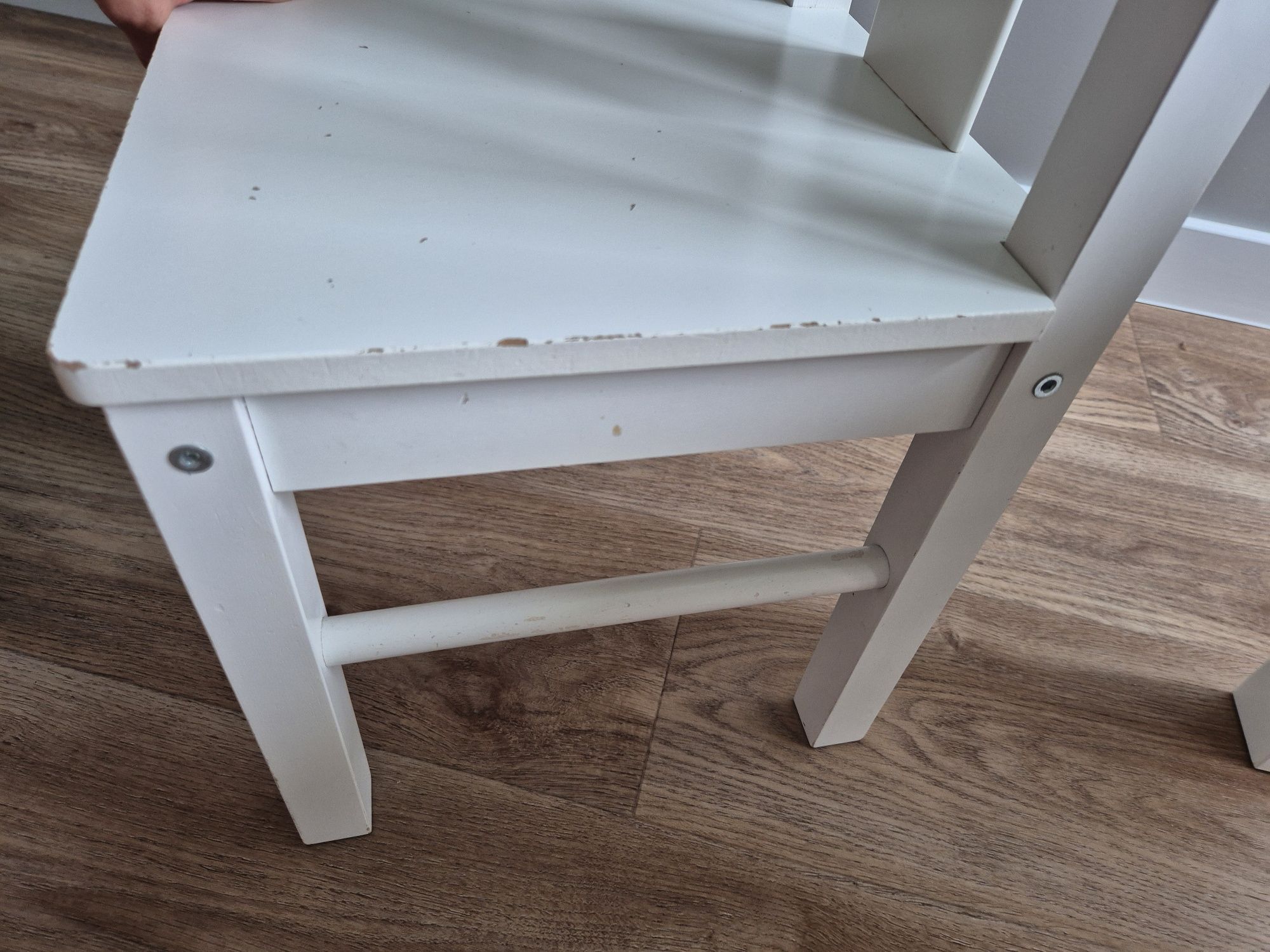 2 krzesełka i stolik dla dzieci Ikea