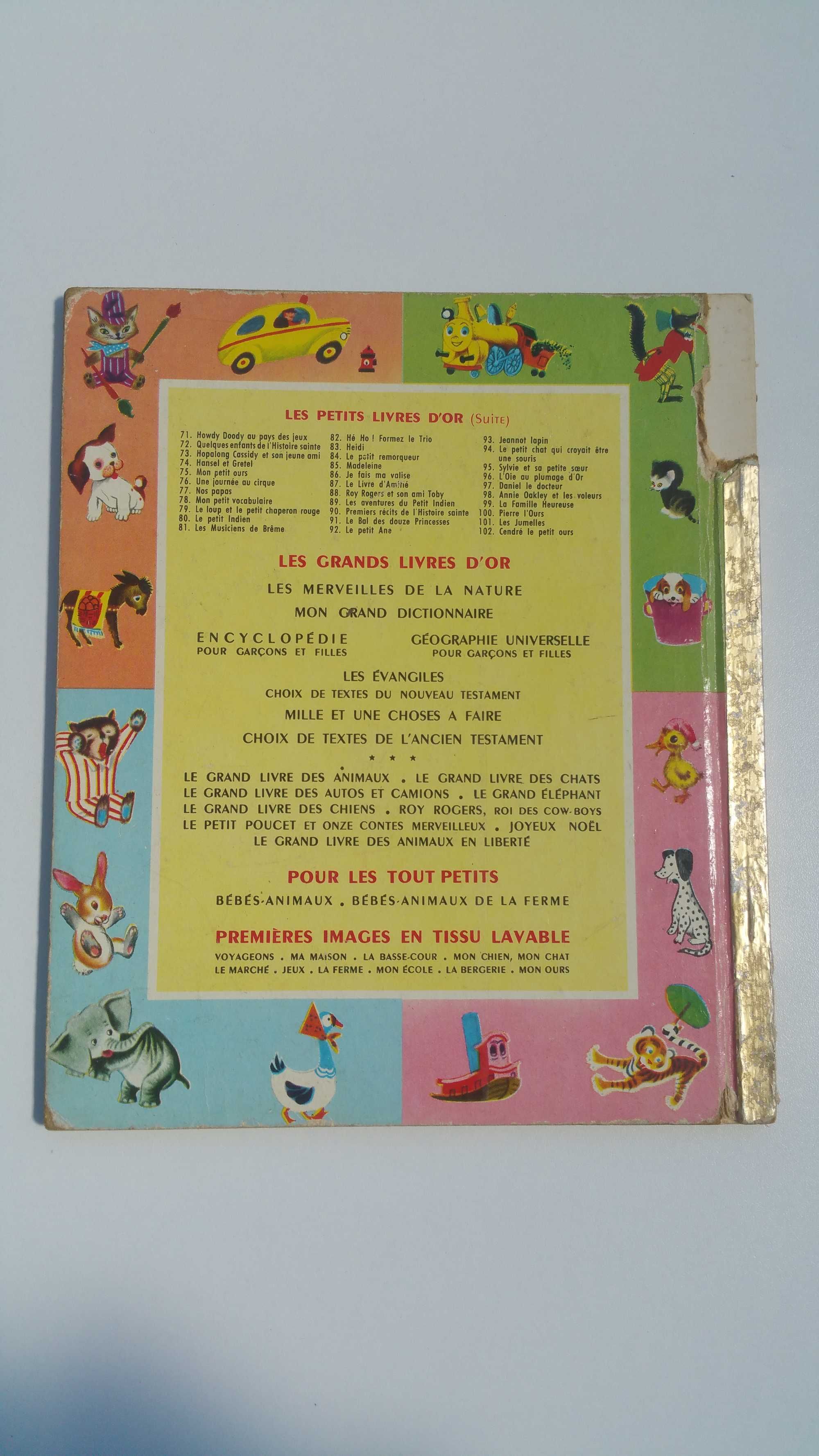 Livro Francês Antiguidade 1955 Livre D'Or Cendre CocoRico