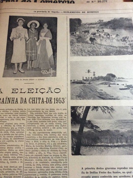A Provincia de Angola. Número comemor. do suplemento de Domingo, 1953