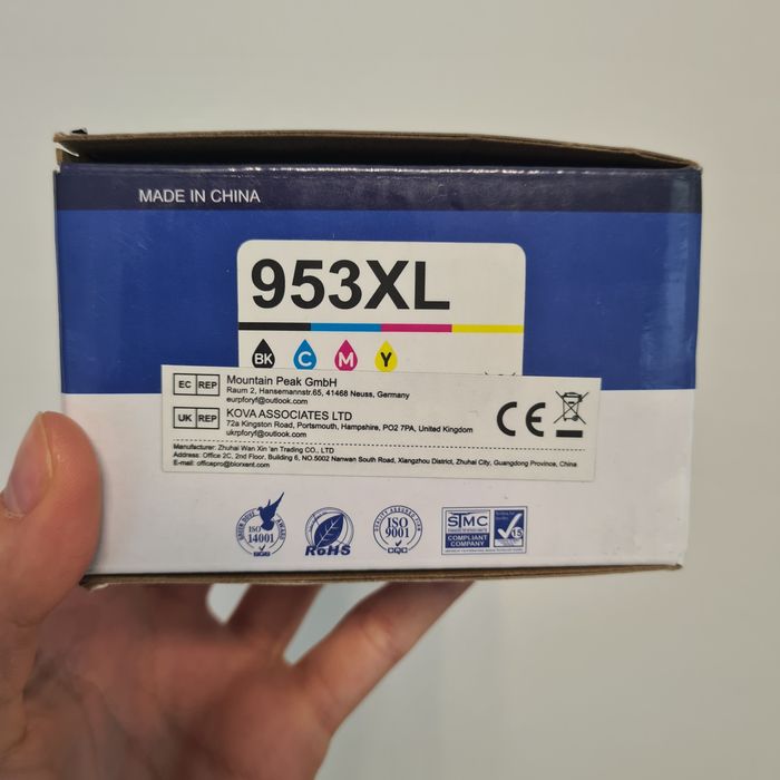 Картриджі до HP 953 XL 4 шт ціна за комплект
