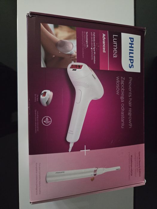 Philips Lumia BRI 921 - depilator laserowy jak nowy