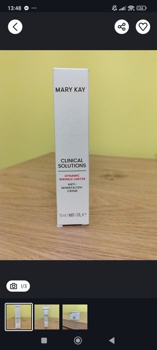 Clinical Solutions od Mary Kay krem na zmarszczki mimiczne