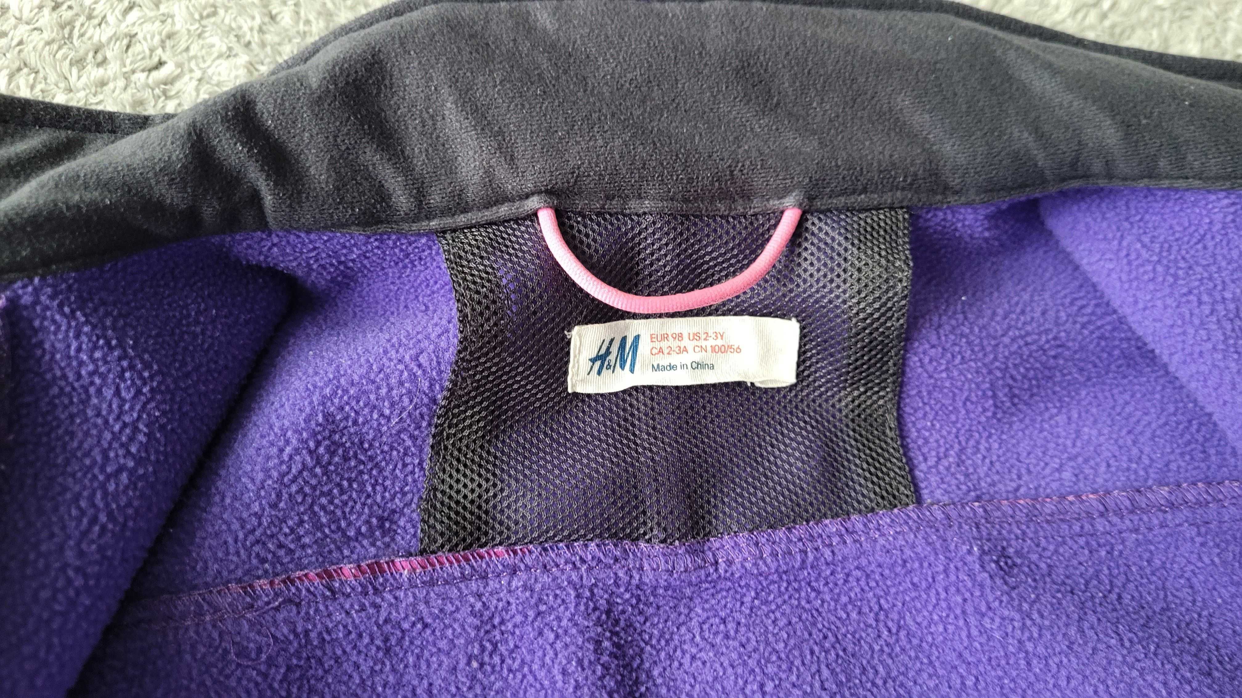 Kurtka przejściowa, softshell dla dziewczynki, H&M 98