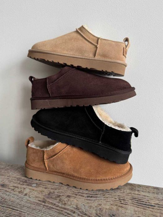 Уггі Ugg Classic Micro Boot Угг Мікро 4 кольори (36-41)