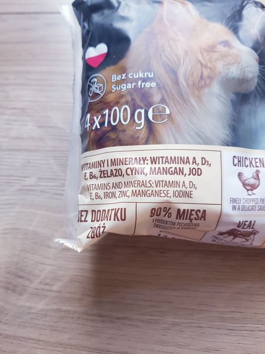 Nowa karma Pełnoporcjowa dla kotów Pet Republic 6x 100g