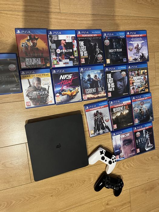 Konsola SONY PlayStation 4 slim, 500GB