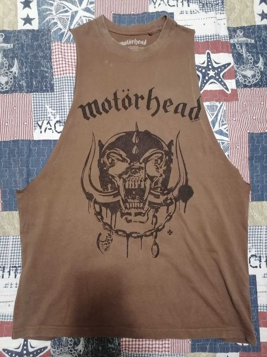 Motorhead Heavy Metal Camisa Regata T shirt Sem Mangas S 2024 Oficial