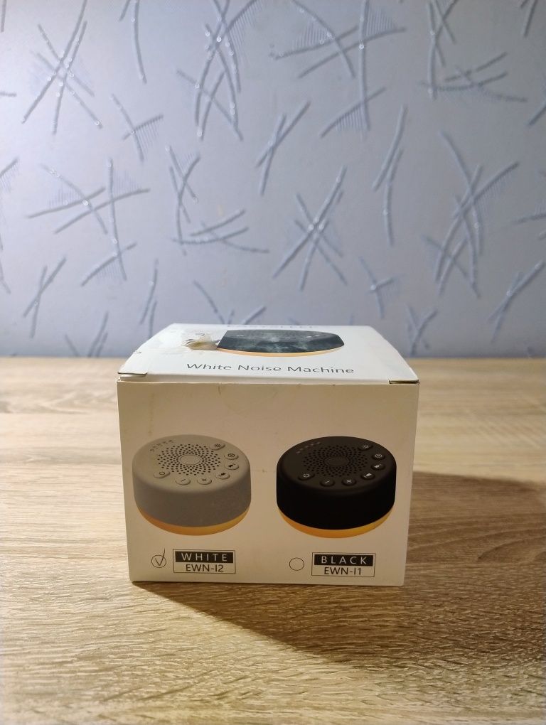 Мініколонка (нічник) з 25 заспокійливими звуками Easysleep White Noise