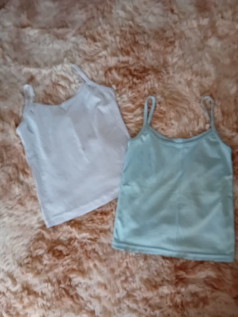 Bluzeczki damskie letnie dwie sztuki