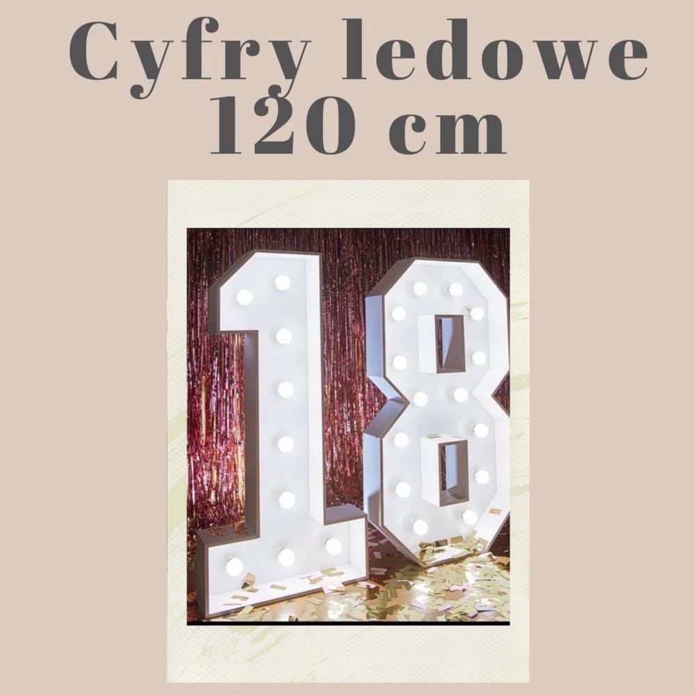 Cyfry Led Największe w okolicy 18,20,30,40,50,60,70,80,90,100