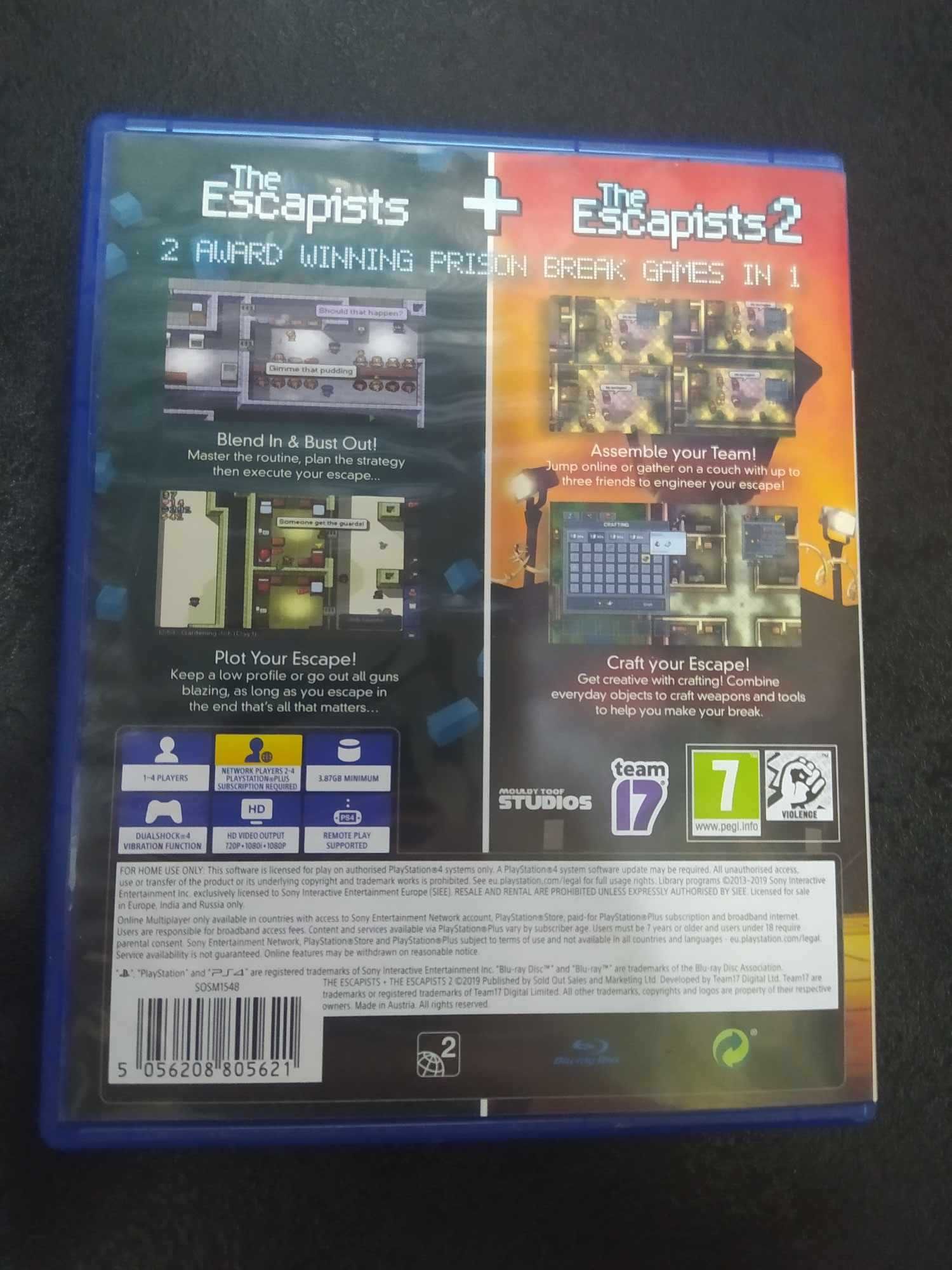 The Escapists + The Escapists 2 PS4