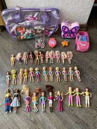 Polly Pocket ляльки, аксесуари, міні будиночки, машина