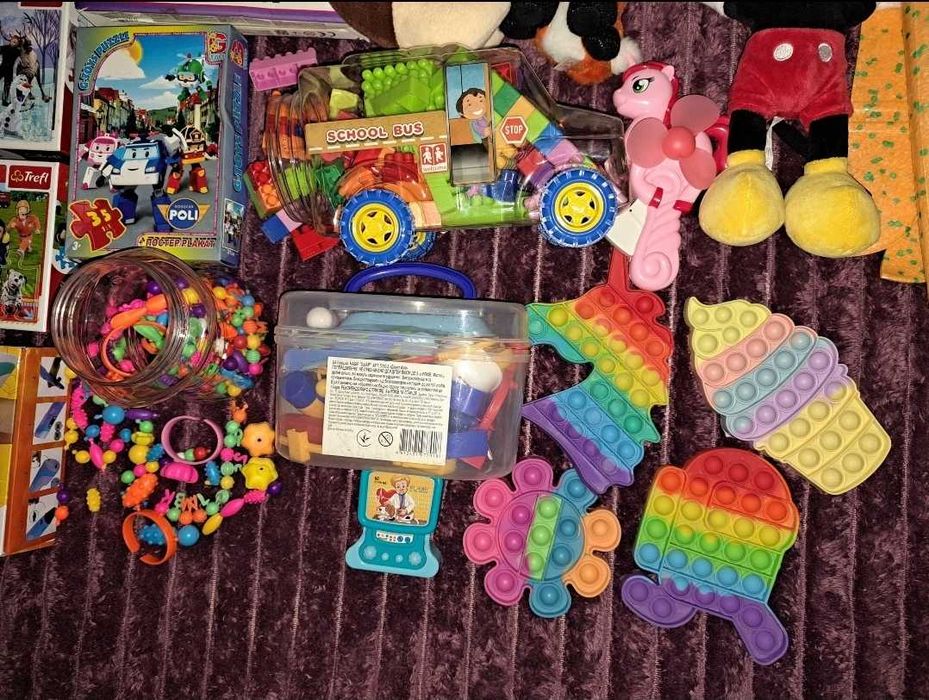 Іграшки 2+. Kindi Kids, Cry babies, конструктор, пазли, поп, медицина