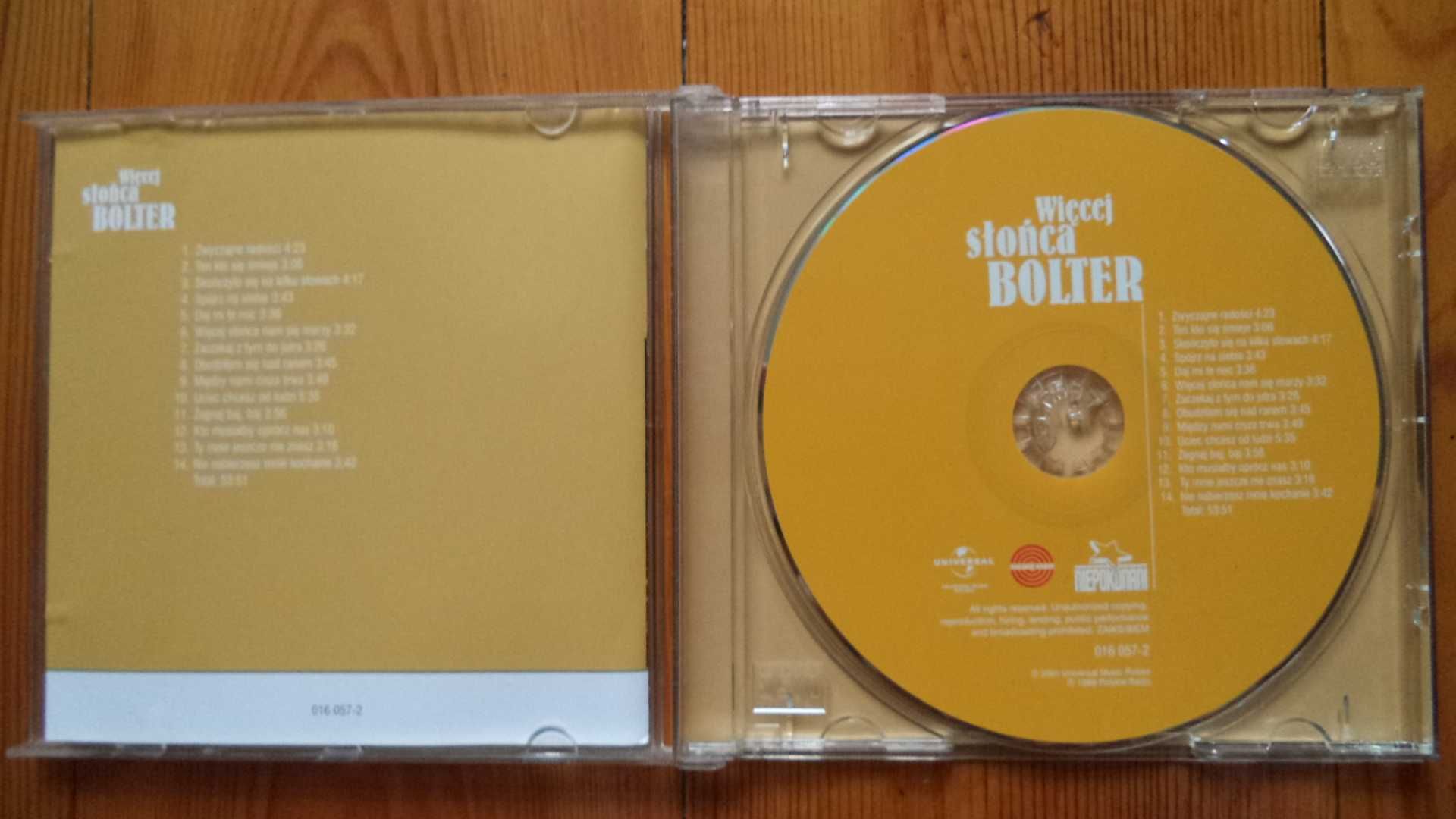 Płyta CD Zespół Bolter