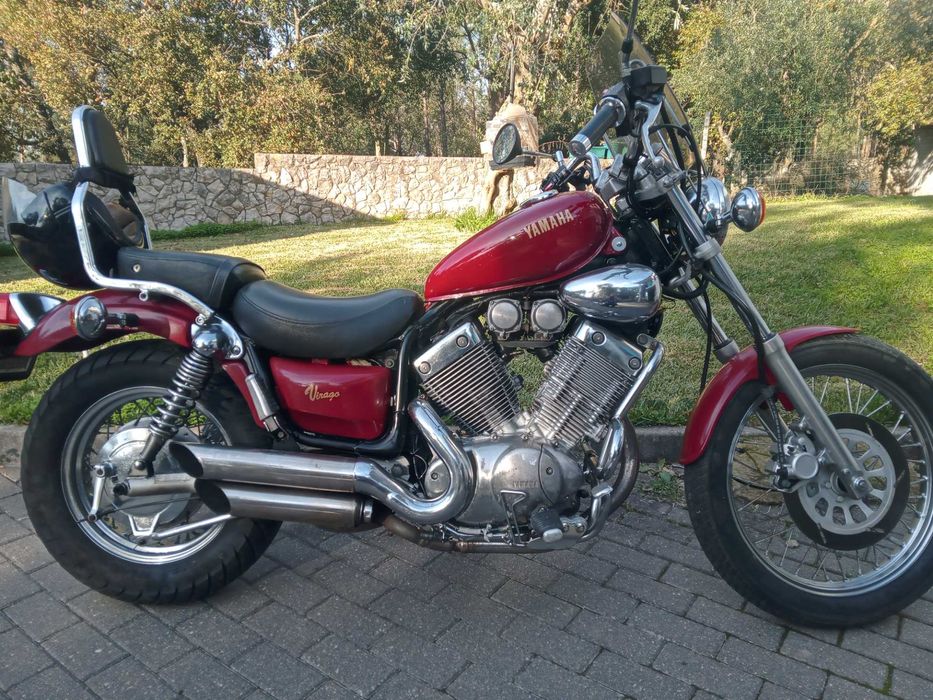 Virago 535, em bom estado, só precisa de gasolina e acelerar!