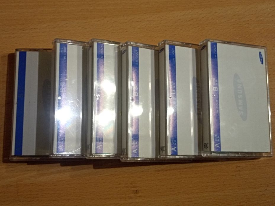 Samsung SQC-90 kasety do nagrania 6 sztuk