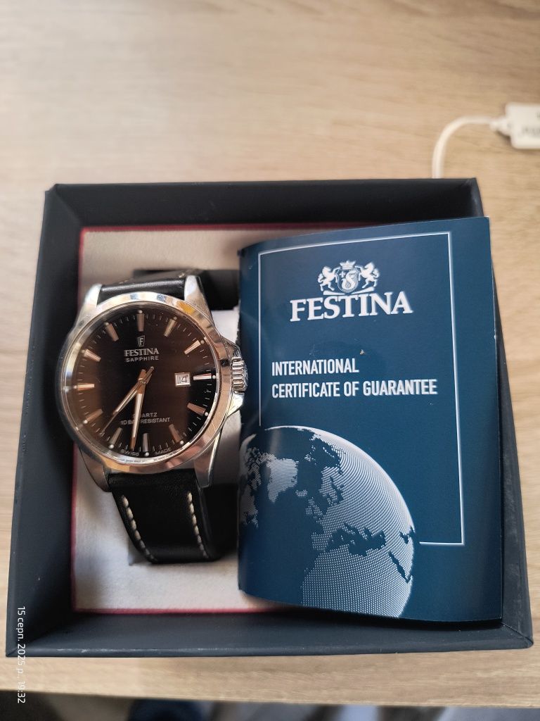 Relógio festina f20025/4 preto masculino