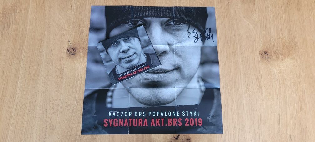 Kaczor BRS - Sygnatura Akt Brs 2019 Wersja Preorderowa Plakat Autograf