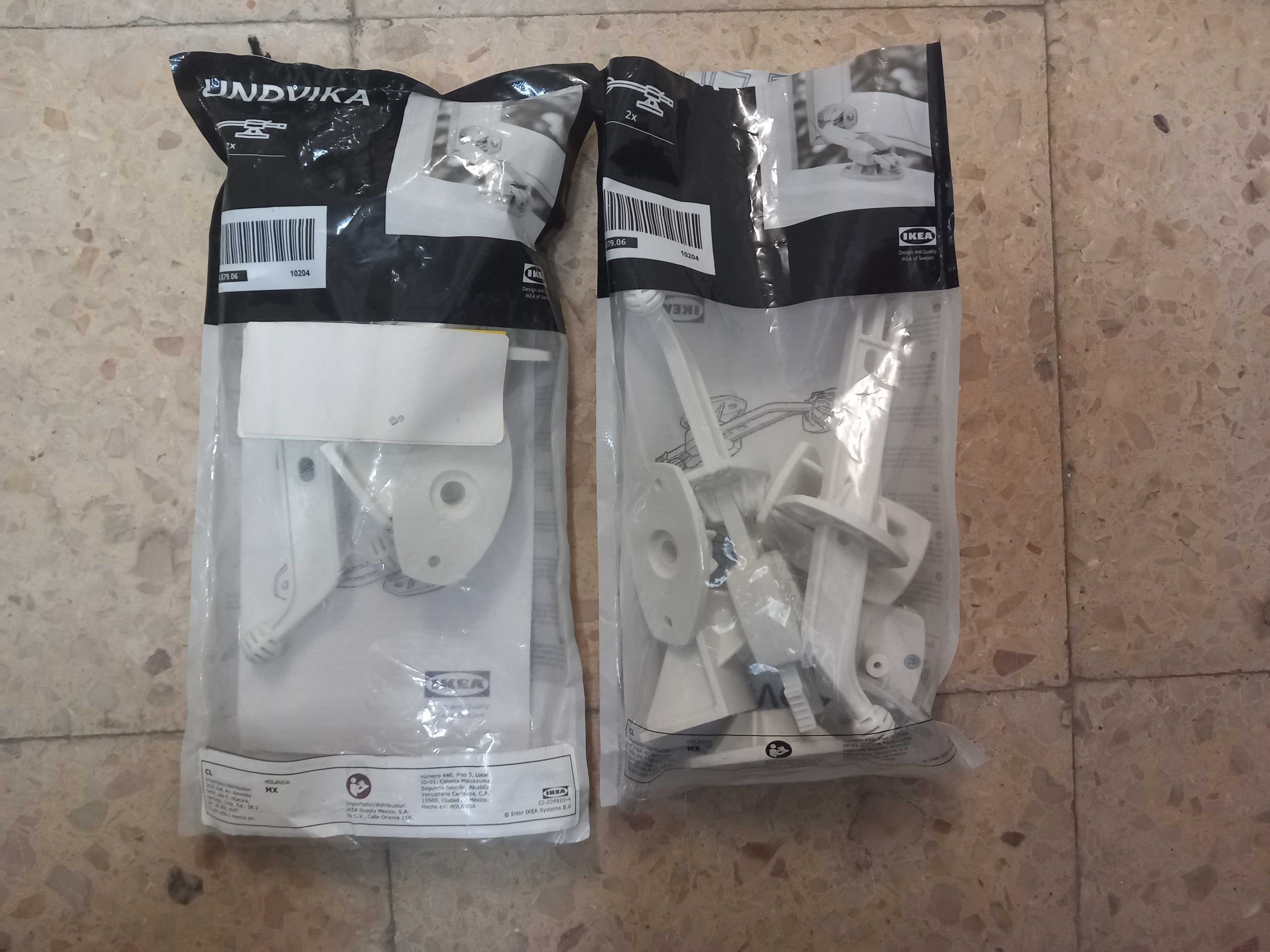 Batente de segurança p/janela, branco IKEA UNDVIKA