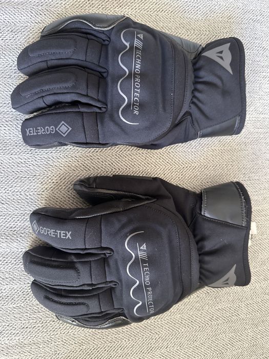 Luvas moto Dainese Thunder Gore-Tex impermeaveis - como novas - M 8.5