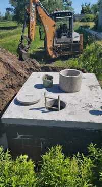 Szambo Betonowe Betonowy Zbiornik na gnojowice Kompleksowo z wykopem