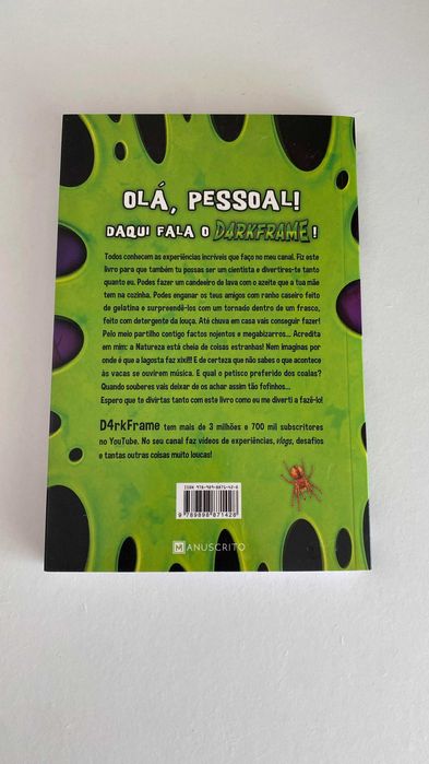 Livro "Experiências Loucas e Factos Bizarros"