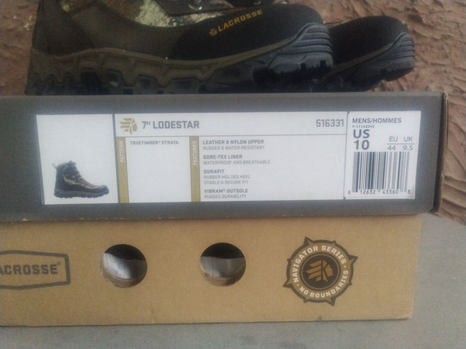 Ботинки кроссовки LaCrosse Lodestar GORE-TEX всесезонные