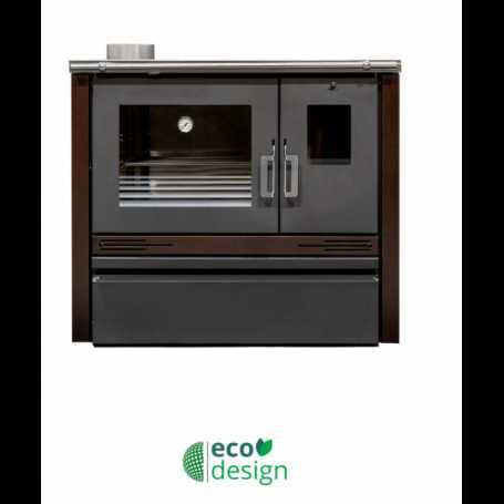 Fogao de lenha modelo METLOR  ME16 Bronce PV