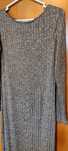 Vestido M detalhes dourados