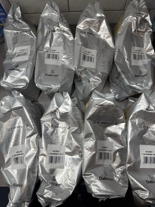 Kawa ziarnista Dallmayr Cafe Creme Ticino x8 sztuk kawa ziarnista
