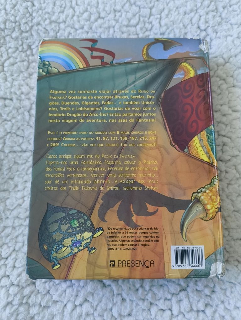 Livro No Reino da Fantasia de Geronimo Stilton (7° Edição)