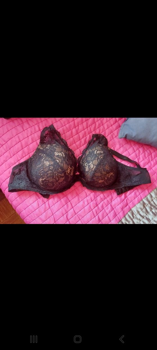 Soutien preto renda intimissimi tamanho 36E