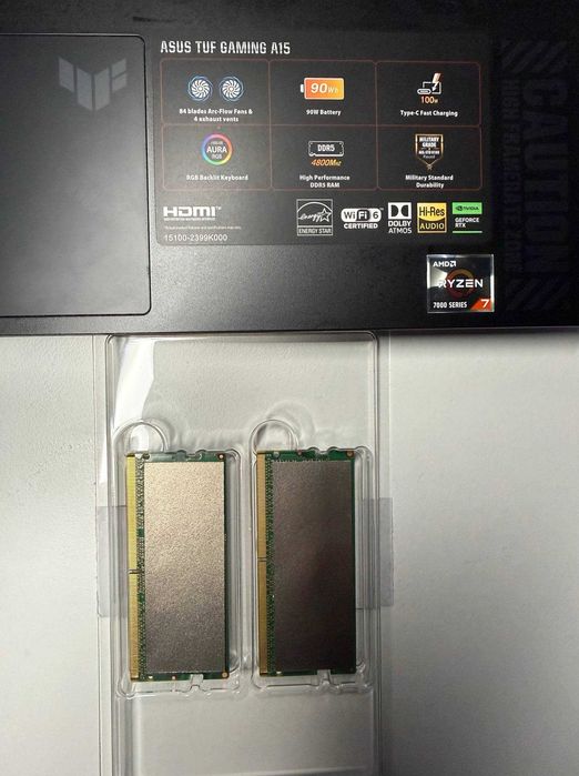 Оперативна пам'ять DDR5-4800 МГц 16гб